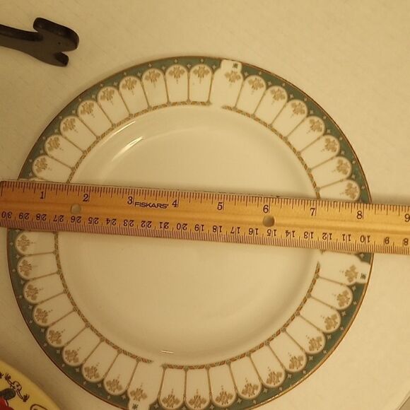 Excel fine china gold trim plate - Picture 7 of 9